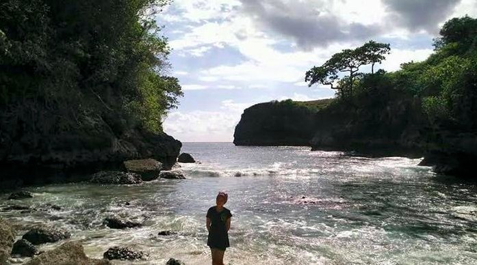 pantai bulian, nusa penida